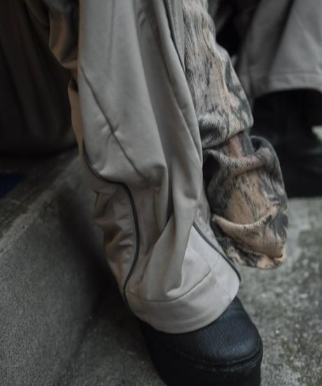 JFR "Side tucked cocoon pants"