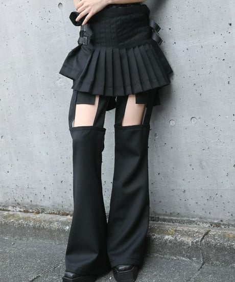 WILDFRÄULEIN "Bontage kilt skirt with pants"