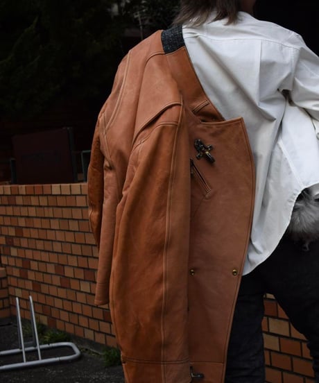 WILDFRÄULEIN Archives "Nuback leather hulf coat"