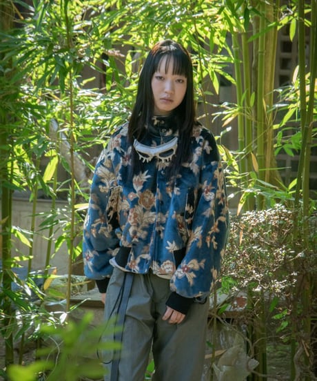 Hankes "Blue eyes flower blouson"