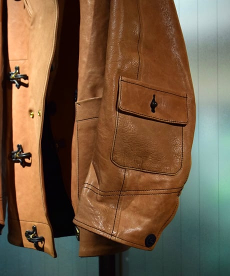WILDFRÄULEIN Archives "Nuback leather hulf coat"