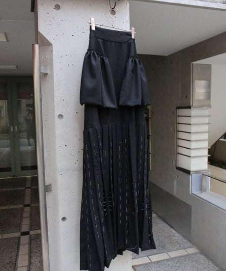 Hankes "Longers pleats skirt"