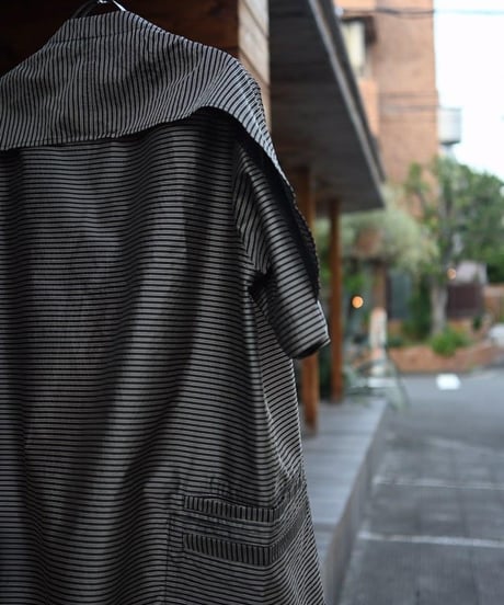 NL "Half sleeve shirt" Silk × Nylon.