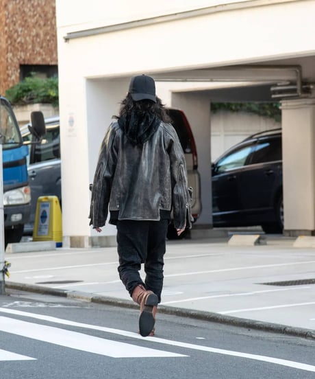 JFR "Mexican leather bomber jacket"