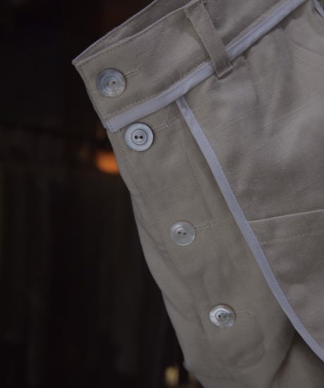 WILDFRÄULEIN "Jointed nature wlid pants" Antique linen.