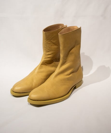 WILDFRÄULEIN×SOIIHM"Back zip boots"Yellow ver.
