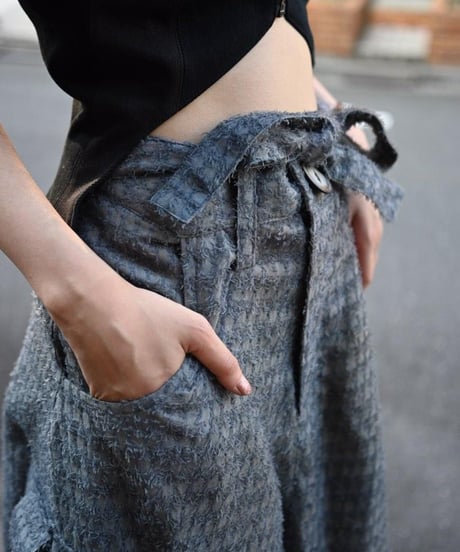 Hankes "Lace cargo skirt" Blue lagoon.