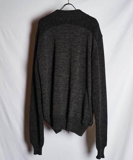 WILDFRÄULEIN "Alphaka drivers knit" Dark grey color.