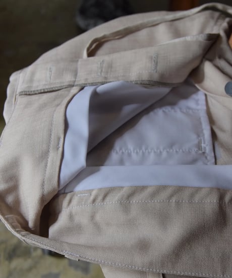 WILDFRÄULEIN "Slab linen easy slacks"
