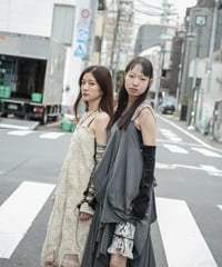Hankes "Draping CLØWD dress" × "Knitting PIÑK dress"