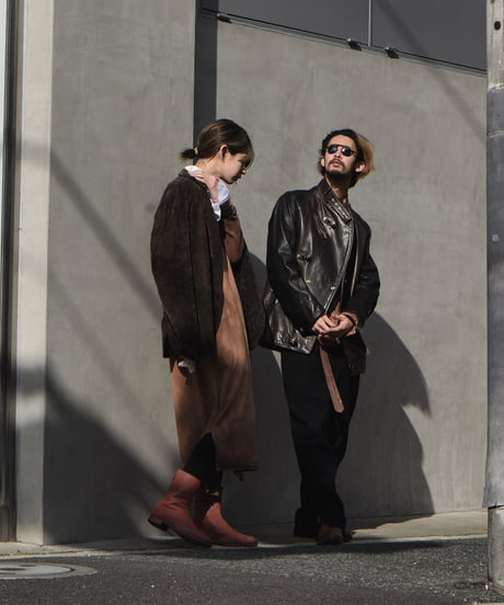 WILDFRÄULEIN Archives "Horse leather hulf coat" × "Nuback ver. "