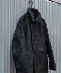 WILDFRÄULEIN "Black molskin amish jacket"Wax corting.
