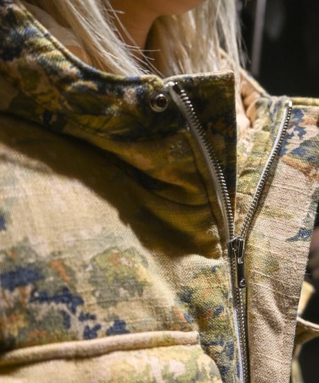 JFR "Camouflage down hoodie"