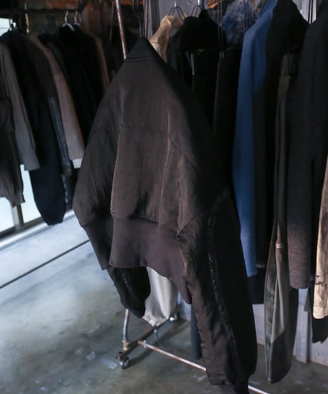 WILDFRÄULEIN "Goat bomber jacket type-c" Hard Nylon.