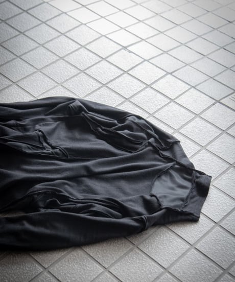 JFR "Acid type - 0 long sleeve" Black silk.