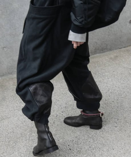 WILDFRÄULEIN "Fleece sarouel wide pants"