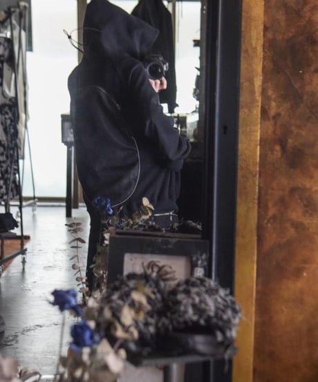 JFR "Potential hoodie" Black sweat.