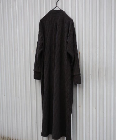 Hankes "Jacquard knit longers cardigan"