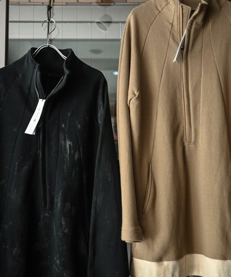 JFR "Middle leng zipup sweat" 2color.