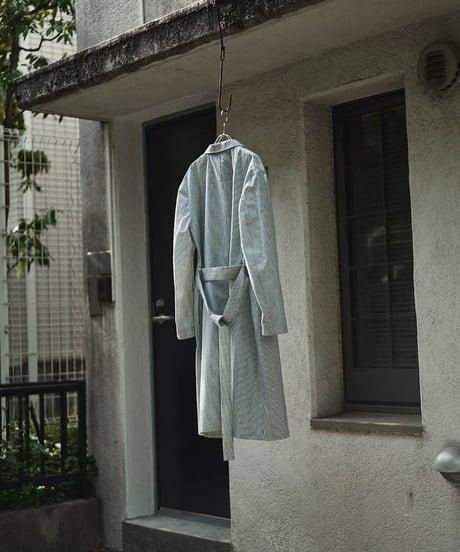 Gauche "Hickory pin stripe atelier coat"