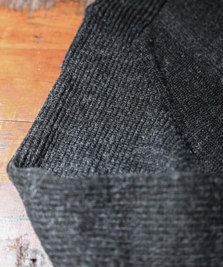 WILDFRÄULEIN "Alphaka drivers knit" Dark grey color.