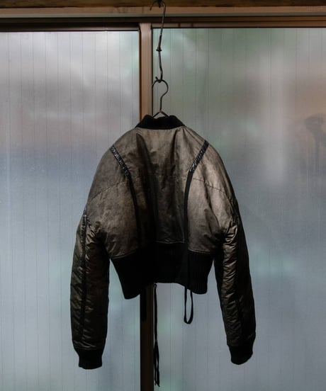 WILDFRÄULEIN "Goat bomber jacket type-c" Dark.