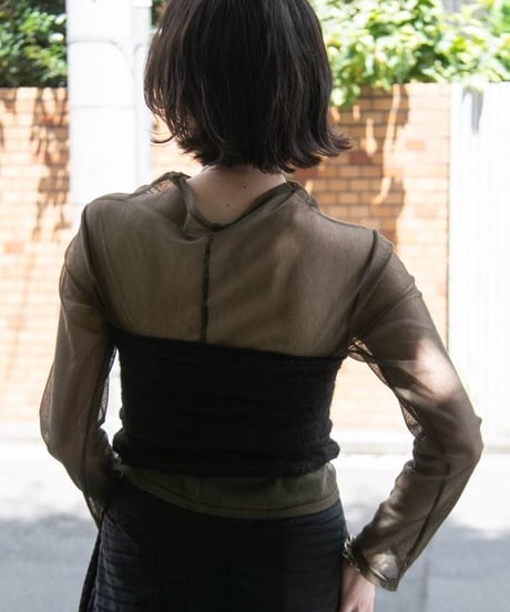 WILDFRÄULEIN "Sheer cutsew"
