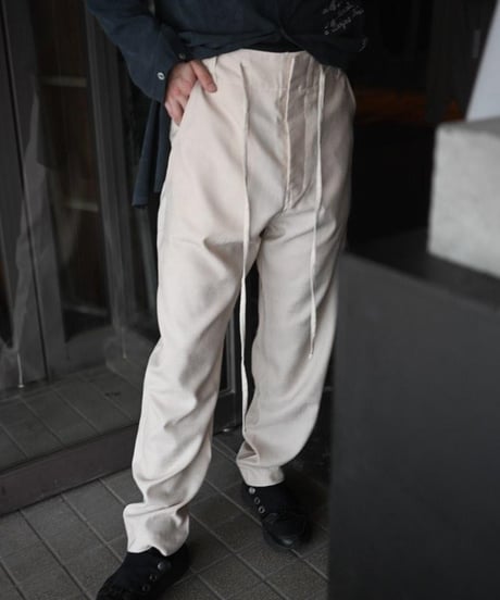 WILDFRÄULEIN "Slab linen easy slacks"