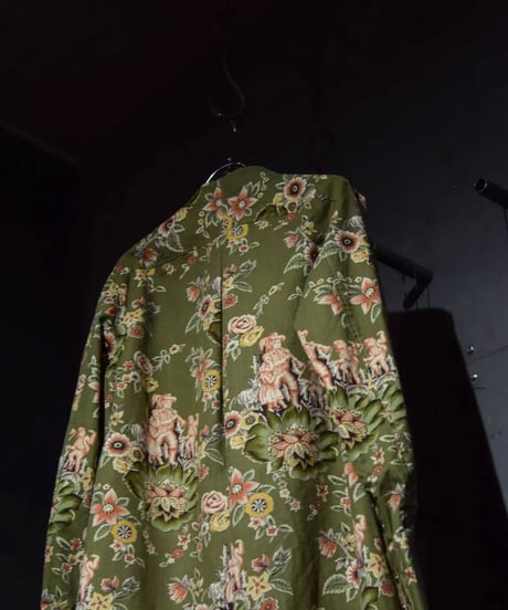WILDFRÄULEIN "Antique fabric shirt coat"