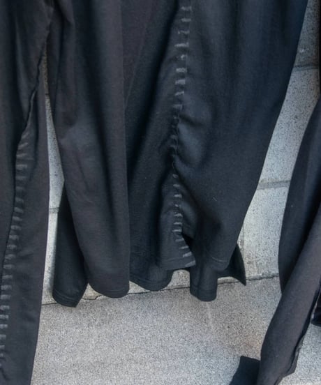 JFR "Tite volume cutsew" Black silk.