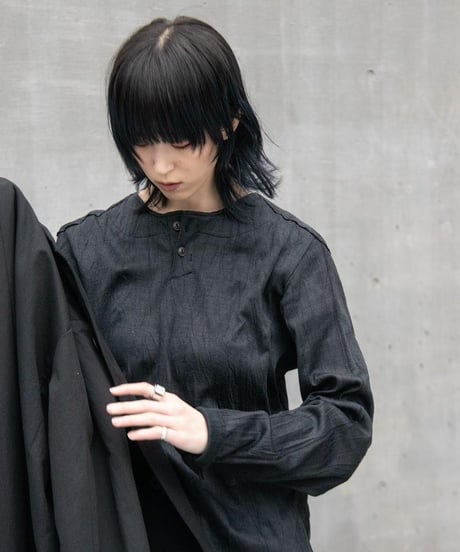 JFR "Subtile things henryneck cutsew" Yohryu black thintz & Grey yohryu.