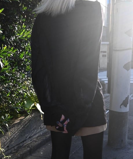 JFR "Acid type - 0 long sleeve" Black silk.