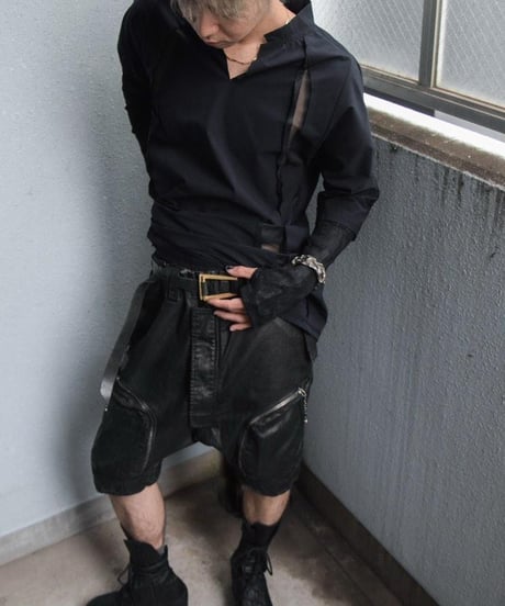 WILDFRÄULEIN "oild sarouel denim short pant"