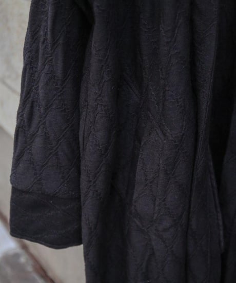 Hankes "Jacquard knit longers cardigan"