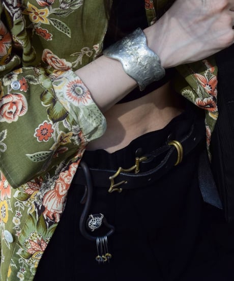 WILDFRÄULEIN "Antique fabric shirt coat"