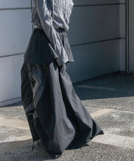 JFR “Geometric golf skirt” Homme.