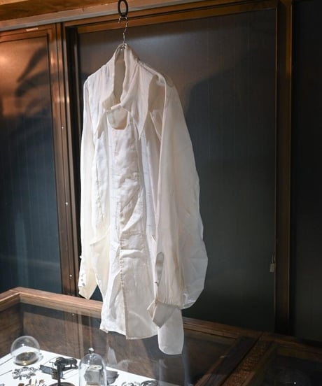 WILDFRÄULEIN "Japona Bourgeois shirt" Kasuri silk.