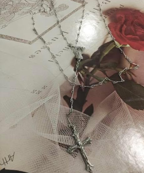 Subtle "Jesus christ" silver sterling.