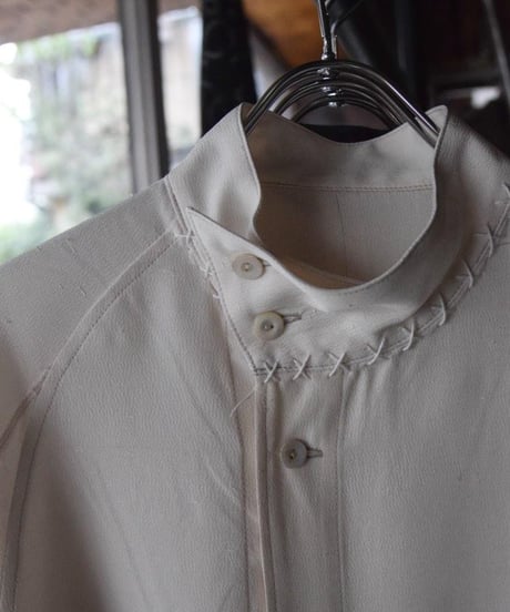 WILDFRÄULEIN "Royalty shirt" White silk.