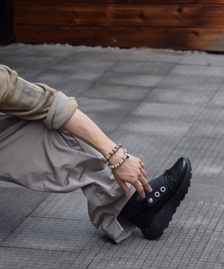JFR "Side tucked cocoon pants"