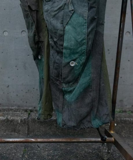 WILDFRÄULEIN "Camouflage tech cargo wide pants"