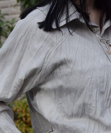 Hankes "Western shirt" Hand spinning cotton.