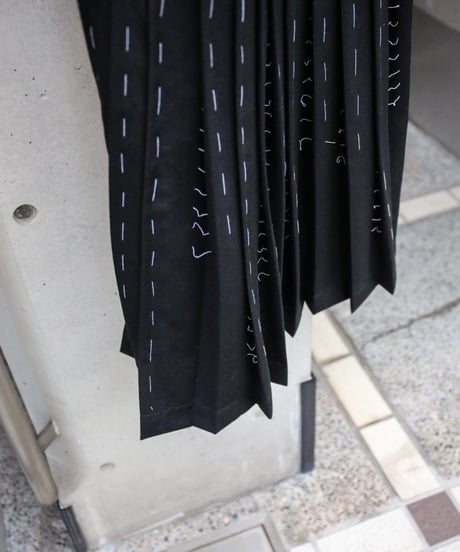 Hankes "Longers pleats skirt"