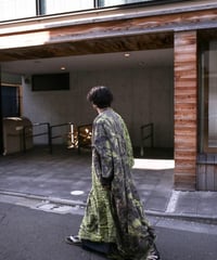 Gauche "Butoh kesa haori" Cross heart.