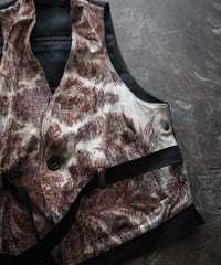 WILDFRÄULEIN "Semi gilet" Antique cashmere.