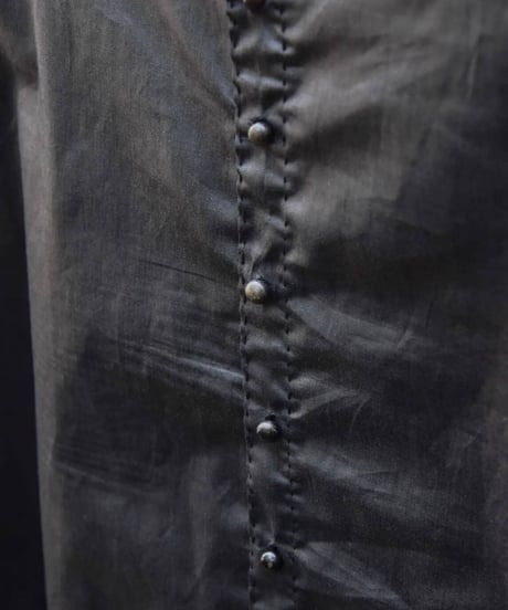 JFR "Chintz black linen shirt"