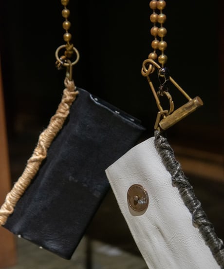 ferric "Leather wallet" Black & White.