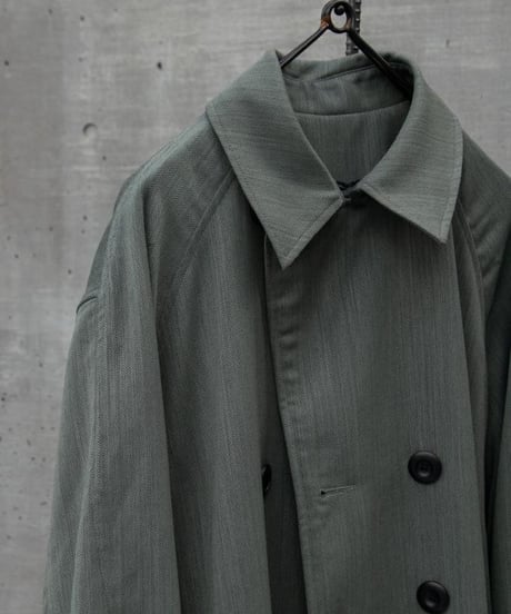 WILDFRÄULEIN "Trench coat" Offgreen silk.