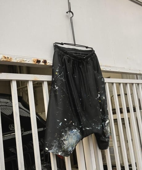 WILDFRÄULEIN × JFR "N.B.A sarouel shorts" Painted day.1