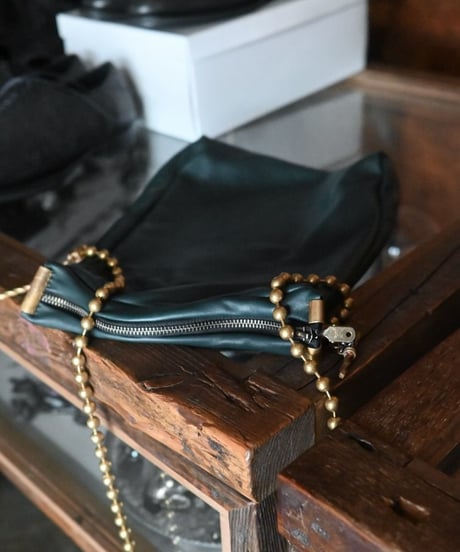 WILDFRÄULEIN "Blue crossbody bag" Indigo soft sheep.
